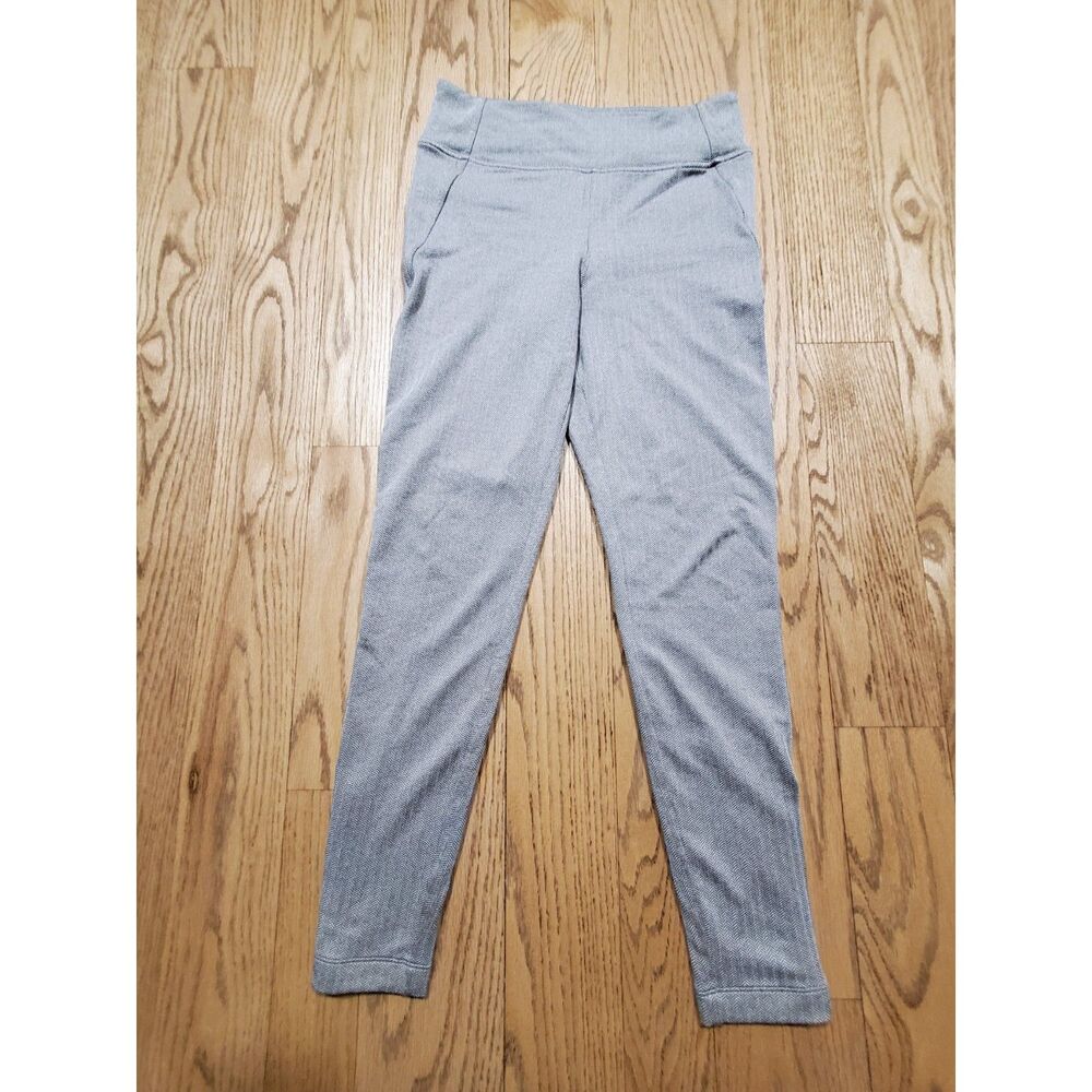 Athleta Womens S Delancey Skyline High Rise Herringbone Legging Athleisure EUC - Picture 2 of 14